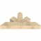 Ekena Millwork Richland Rough Sawn Timber Gable Bracket, Douglas Fir, 48"W x 24"H x 6"D x 6"F, 12/12 Pitch GBW048X24X0606RIC00RDF - alternate 4